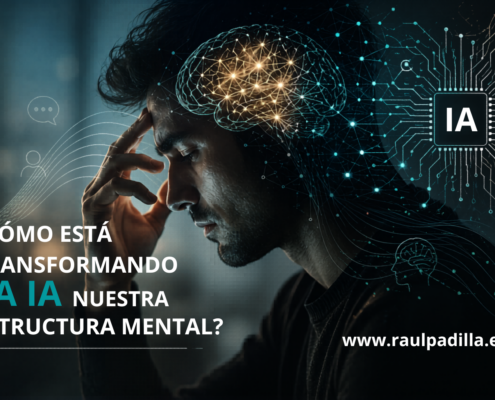 ¿Sientes que el algoritmo decide por ti? Raúl Padilla analiza cómo la IA impacta tu autonomía, tus vínculos y tu salud mental. Recupera el mando de tu vida hoy.